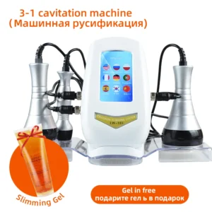 3 In 1 Beauty Body Slimming Massager Cavitation Machine