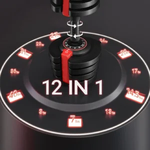 Adjustable Dumbbell Set 28-90LBS